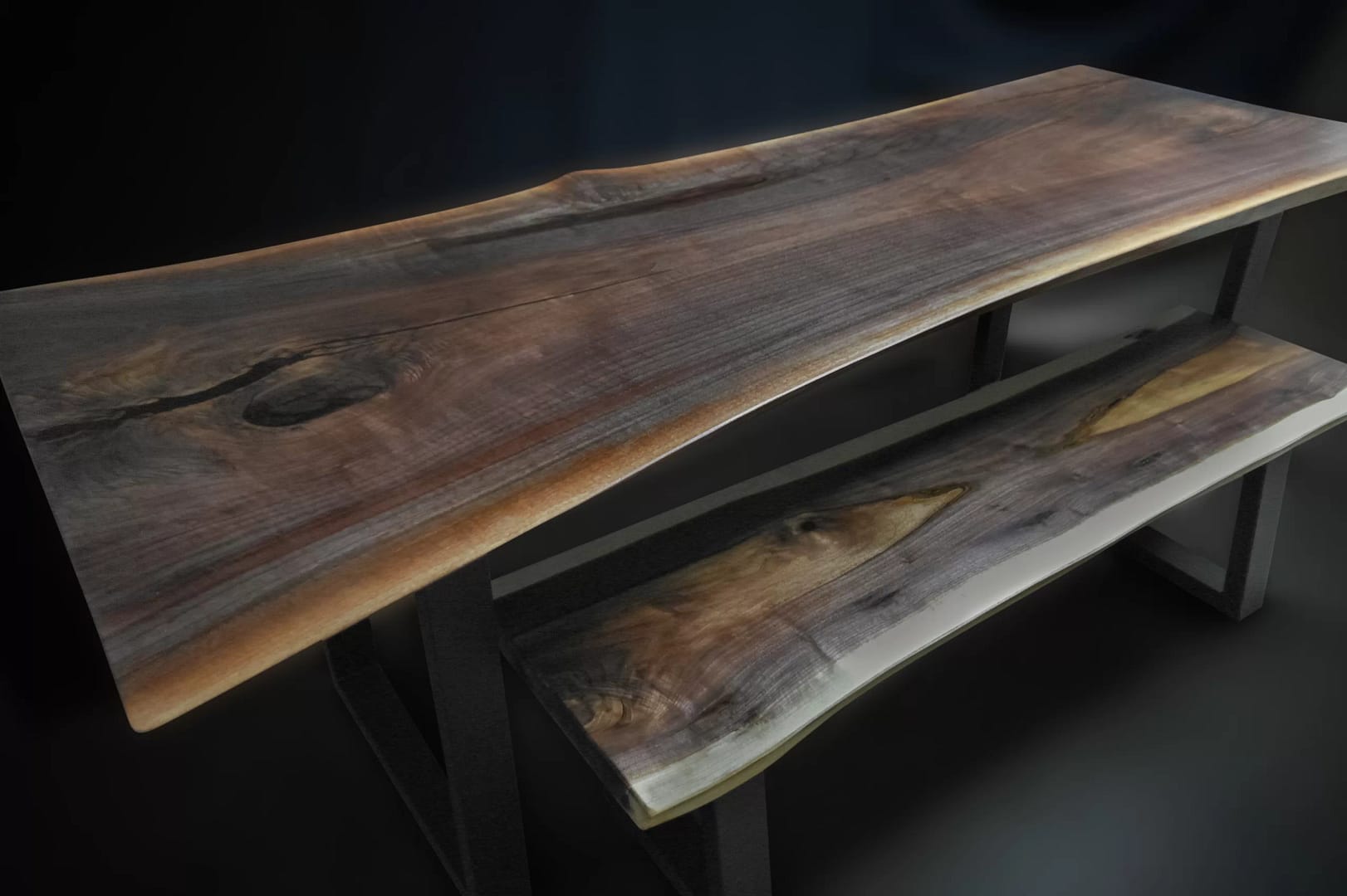 Black Walnut Live Edge Table Ontario